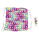 thumbnail image 1 of Hamster Hammock Soft Breathable Colorful Hand Woven Small Pet Hanging Bed with Hooks for Honey Glider Parrots 25x25cm, 1 of 2