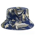 thumbnail image 2 of Sombrero de pescador con gran circunferencia de cabeza para hombre, sombrero para el sol grande con estampado de doble cara, estilo japonés, informal, coreano, de talla grande, 2 of 5