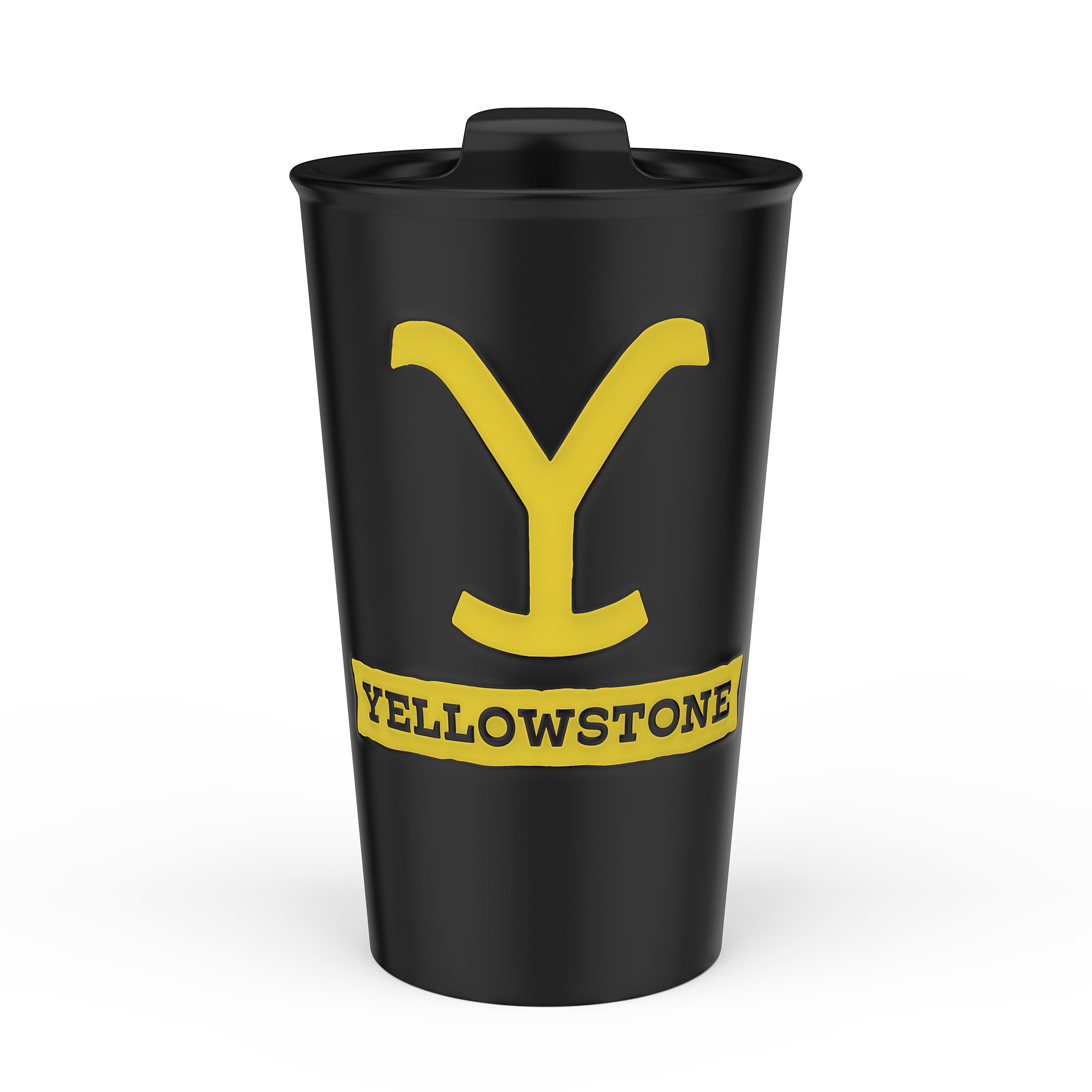 Zak! Designs Large Yellowstone Black Ceramic Mug, 1 ct - Fry's Food Stores