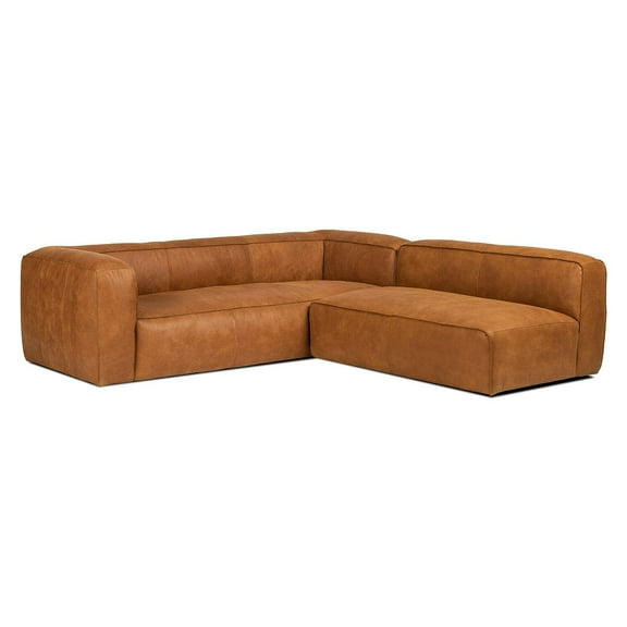 Pembroke Leather Sectional