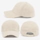 thumbnail image 2 of Gorras de béisbol de invierno cálidas, gorra de hip hop de lana sintética de cordero para hombres y mujeres, 2 of 3