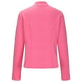 thumbnail image 5 of Women's Simple Hoodless Solid Color Casual Long Sleeve Button Jacket Top​​, 5 of 7