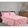 thumbnail image 5 of RUVANTI 100% Cotton Sheets – California King Percale Bedding, Cooling & Breathable, Durable with a Crisp, Soft & Comfortable Feel, 14" Deep Pocket, 4-Piece Set, Bridal Rose, 5 of 8