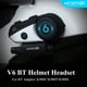 thumbnail image 2 of Intercomunicador VIMOTO V6 Casco para motocicleta BT Intercom Auriculares IPX5 Interfono a prueba de agua Simultáneamente MP3 GPS Walkie-Talkie Tiempo de espera VIMOTO Intercomunicador, 2 of 7
