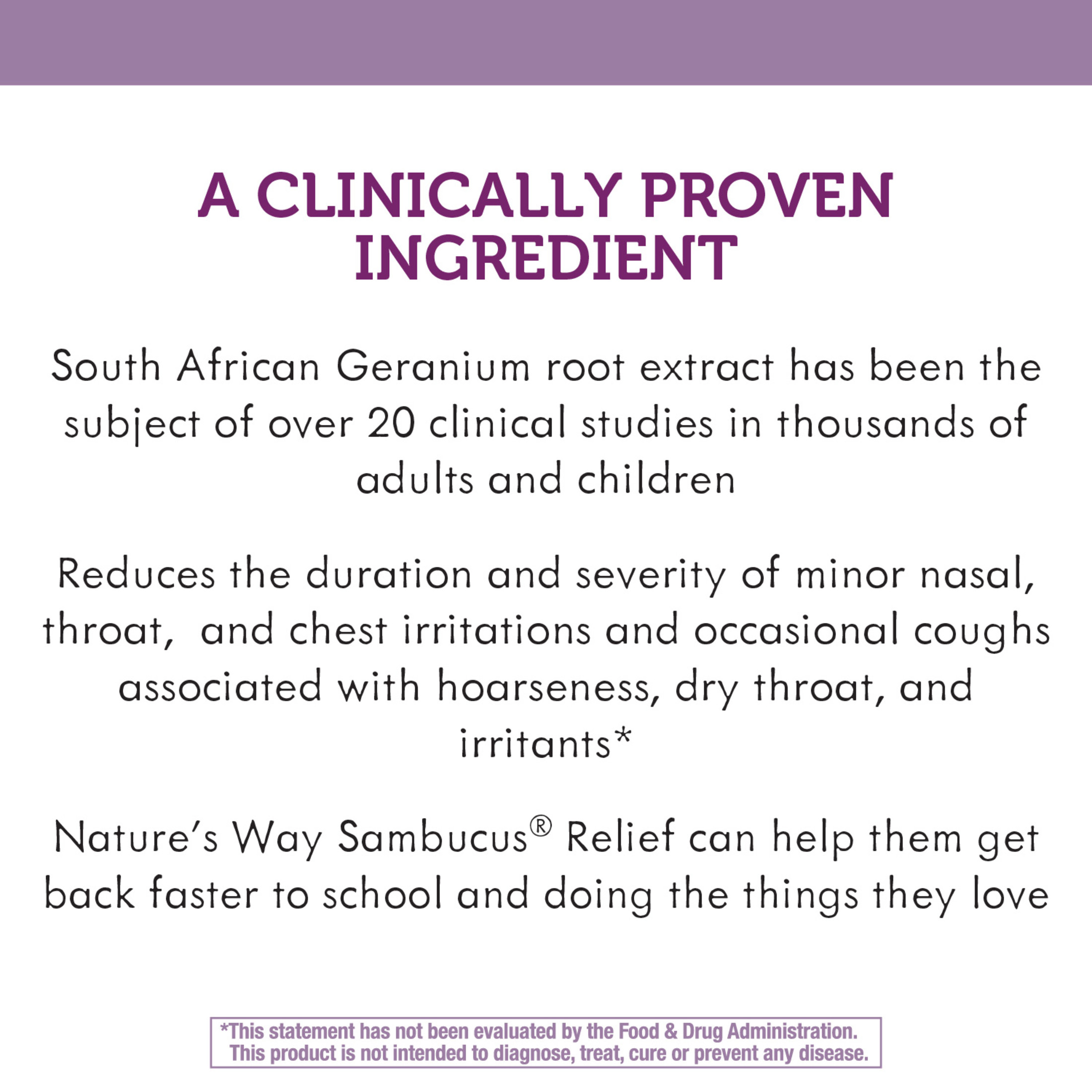 Nature’s Way Sambucus Relief Kids Immune Support Supplement* Chewables with Elderberry Extract, 36ct