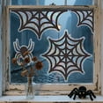 thumbnail image 6 of Holloyiver Spider Web and Spider Window Clings - Anti-Collision Decals to Save Birds, Non-Adhesive Prismatic Window Clings, Rainbow Stickers, 6 of 9