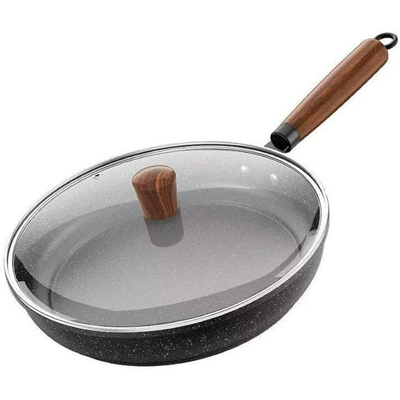ZLF Nonstick Frying Pan Skillet, Non Stick Granite Fry Pan (10 inch)