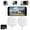 2 PCs, variant on 4MP Window Camera, 5/2.4Ghz WiFi Cameras for Home Security, Motion Detection, 24/7 Recording, Two-Way Audio, Compatible with Alexa/Google Home, Easy&Quick Install(3 Camera)