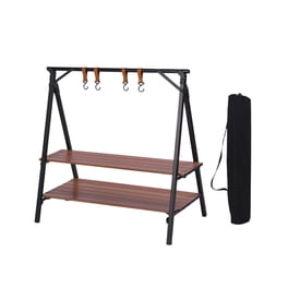 Armario SONGMICS De Metal Y Madera, 4 Puertas Magnéticas, Estantes Ajustables, 40x141x76 Cm, Color Negro Y Marrón Rústico