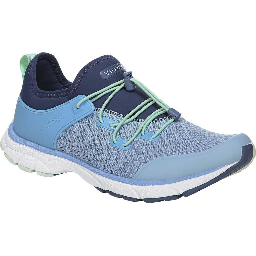 Women's Vionic London Sneaker Bluebell Knit Mesh 6 M - Walmart.com - Walmart.com