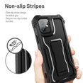thumbnail image 4 of FITO For iPhone 11 Case, Phone Case with Screen Protector and Kickstand (Black), 4 of 7