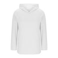 thumbnail image 4 of DHFJKG Womens Long Sleeve Tops With Thumb Hole Raglan Sleeve Hooded Fitness Lightweight Pullover Training Running Yoga Workout Stylish Tops, 4 of 7