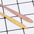 thumbnail image 3 of 2pcs Stainless Steel Fruit Forks Two-Tines Dessert Cake Forks Tasting Forks Mini Flatware Forks (Golden and Rose Gold), 3 of 7