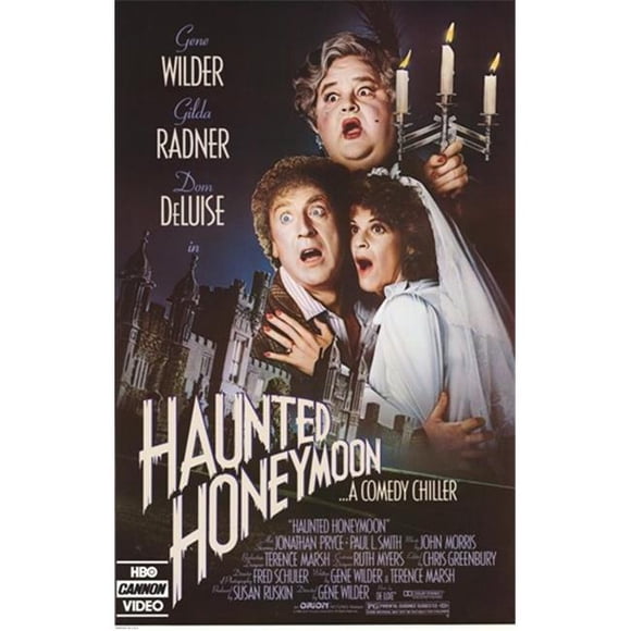 Pop Culture Graphics MOV252511 Haunted Honeymoon Movie Poster, 11 x 17