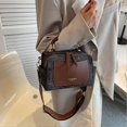 thumbnail image 5 of Small Bag Womens Denim Handheld Pillow Bag Fashion Broadband Crossbody Bag, 5 of 5
