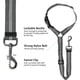 thumbnail image 4 of Cinturones de seguridad para perros Gray-Dog, 2 cinturones de seguridad para perros con absorción de impactos elástica, correas ajustables con reposacabezas, adecuados para transportar mascotas, 4 of 5