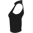 thumbnail image 4 of Skinni Fit Womens High Neck Crop Vest Top, 4 of 4