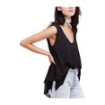 thumbnail image 1 of Free People Débardeur Femme Pêche Vieilli Noir P, 1 of 1