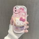 thumbnail image 4 of For Samsung Galaxy S23 Ultra S22 Plus S21 S20 FE S24 A21S A31 A51 A10 A30S A50 Hello Kitty Grip Tok Holder Wave Soft Phone Case, 4 of 4