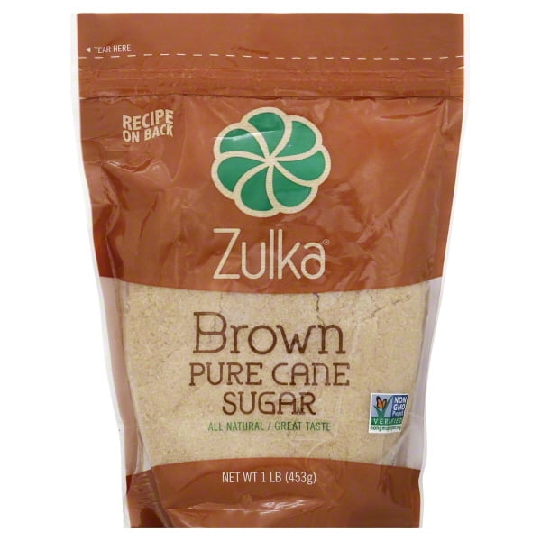 Zulka Brown Pure Cane Sugar, 1.0 LB