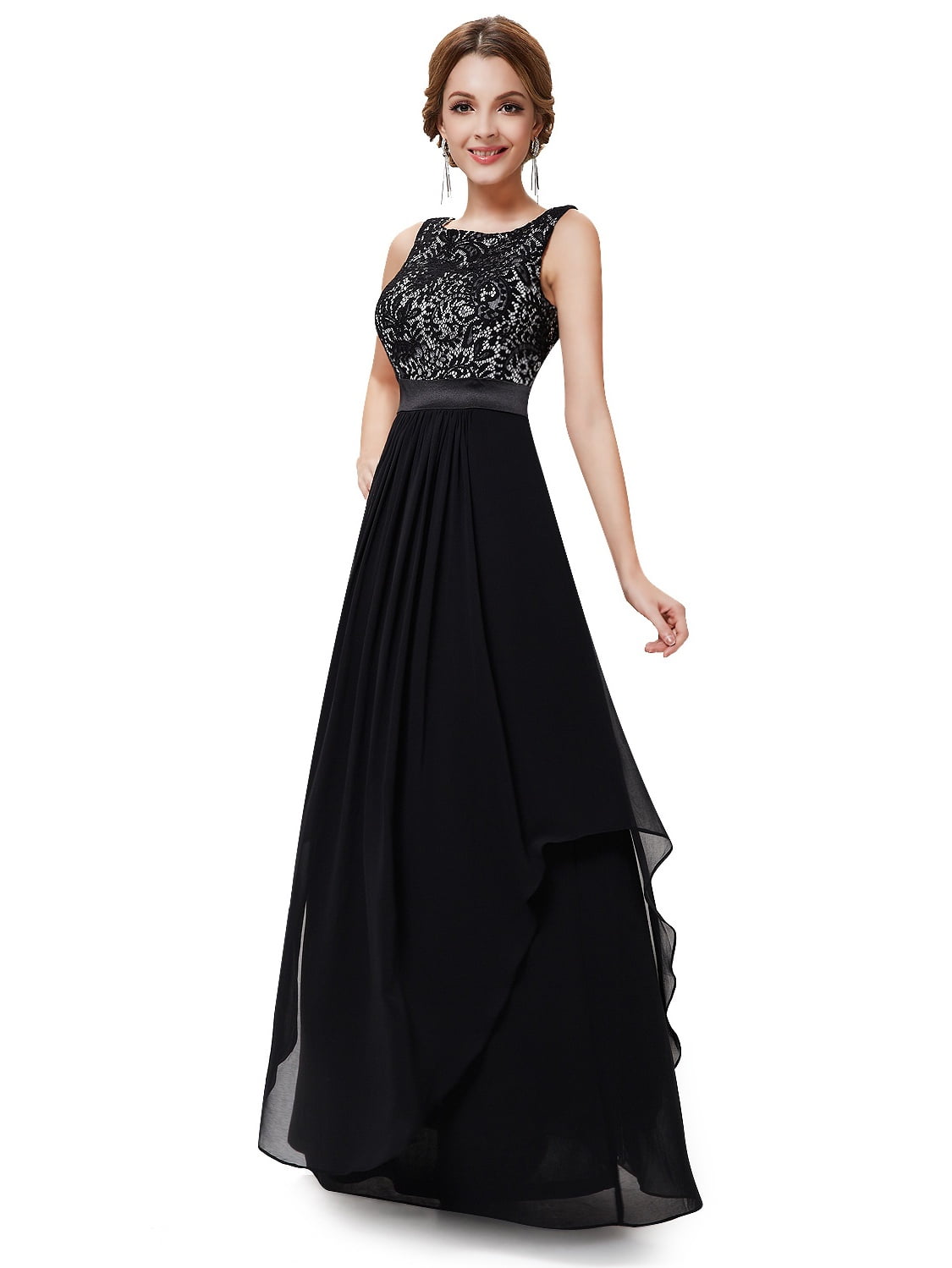 empire waist black tie dresses