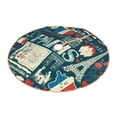 thumbnail image 2 of Bingfone Christmas Tree Skirt Mat Christmas Decoration Interior 30"-France And Paris, 2 of 8