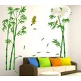 thumbnail image 2 of Pegatinas de pared de pájaros y bambú verde de estilo chino, pegatinas extraíbles para sala de estar y dormitorio Sincero Electrónica, 2 of 5
