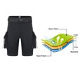 thumbnail image 3 of Pantalones cortos de surf de 3 mm con bolsillos Pantalones sumergibles unisex Mantener caliente Hebilla de anillo en D, 3 of 9