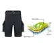 thumbnail image 2 of Pantalones cortos tecnológicos de traje de neopreno de 3 mm con bolsillos Pantalones sumergibles unisex para mantener el calor, 2 of 8