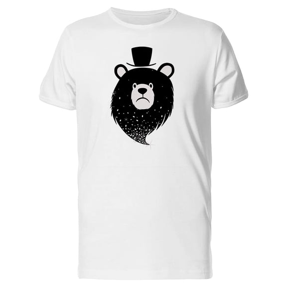 Magic Bear Sad Look T-Shirt Men -Image by Shutterstock, Male XX-Large