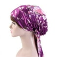 thumbnail image 2 of Headwear for Women Sleep Beanie Head Scarf for Bald Wraps Cancer Hats Turbans, 2 of 6