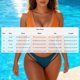 thumbnail image 4 of TaTaai Women's Back Tie Bikini Set, Solid Color Two Piece with Side Cut Out and Soft Cup, Fashion Beachwear for Vacation, Pool Activities and Summer Holiday Gift, 4 of 9