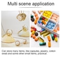 thumbnail image 3 of Small Tea Packet Organizer Small Storage Box Sugar Bag Container Tea Bag Case Tea Bag Box, 3 of 8