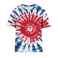 thumbnail image 4 of 4Th of July Tie Dye Tshirts Womens Summer Tops Trendy American Flag Graphic Tees Teen Girls Independence Day Cute T-Shirt Dressy Casual Crewneck Short Sleeve T-Shirts Memorial Day Patriotic Tops, 4 of 4