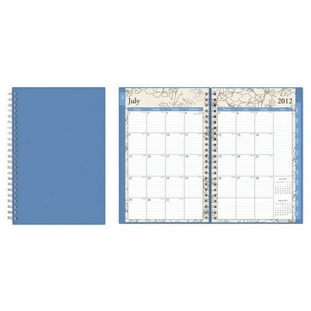Blue Sky Plnr Lin/vic 5x8 12/13 Wk/mo Wire-o