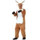 thumbnail image 2 of Conjunto completo unisex adulto mujer hombre reno ciervo disfraz Cosplay Halloween Purim Navidad vestido de lujo Umorden terciopelo alta calidad, 2 of 5