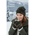 thumbnail image 3 of Gilbin Camouflage Winter Essentials – Mens/Womens Warm Beanie & Fleece Gloves Set, Cozy Cold Weather Accessories for Outdoor, Hiking, Skiing, 3 of 8
