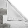 thumbnail image 3 of Ambesonne Christmas Kitchen Curtains, Animals Red Hats, 55"x39", White Grey Red, 3 of 3
