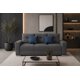 thumbnail image 2 of Sala Modular 3-2 El Bazar Store Suecia Lino nacional Gris Oxford Sofá Love seat, 2 of 6