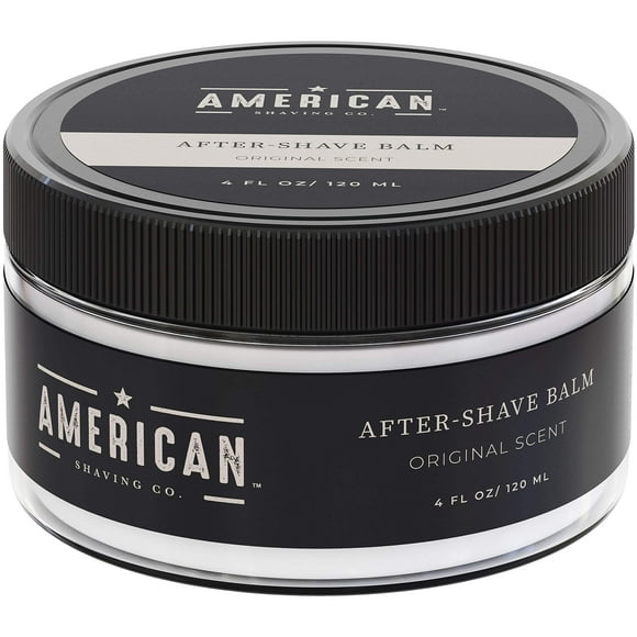 Bálsamo para después del afeitado para una piel suave (aroma original), sedosa y sin irritación, calma e hidrata la cara después del afeitado, trata el enrojecimiento y las quemaduras de afeitar, loci
