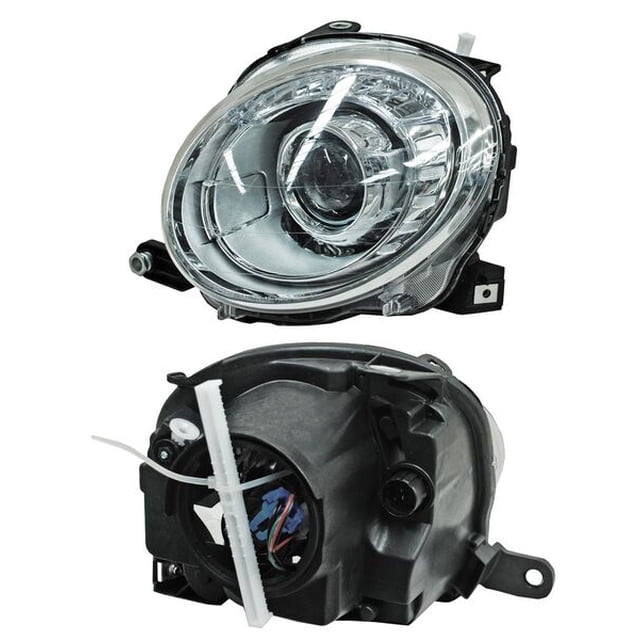 Faro Principal TYC LADO CONDUCTOR 500 2009 A 2013 Con lupa