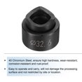 thumbnail image 4 of Uxcell Conduit Punch and Die 32.6mm Chrome Steel Knockout Punch Conduit Hole Cutter Set, 4 of 5