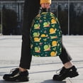 thumbnail image 2 of Easygdp Snails And Butterfies Mochila Ligera de 15 Pulgadas para Estudiantes, Mochila Cómoda para la Escuela y Viajes, Correas Ajustables, 2 of 6