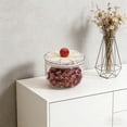 thumbnail image 6 of YFGEFTR Plastic Candy Dish with Airtight Lid, Clear Cookie Storage Containers Canisters, for Sugar Tea Coffee Snacks, 6 of 6
