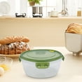 thumbnail image 1 of Contenedor de Almacenamiento para Refrigerador Doméstico, con Cierre Hermético, Apto para Microondas, Apto para Uso Alimentario, Solución para Organizar La Cocina, para Guardar Refrigerios y, 1 of 1