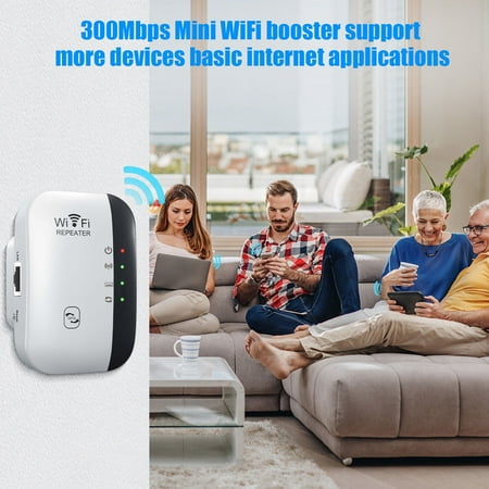 

Avdolw 2024 Newest WiFi Extender: Dual Mode Booster Covering Up to 3800 Sqft and Connecting 45 Devices with Ethernet Port and Quick Setup for Home Use