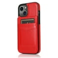 thumbnail image 6 of SaniMore for iPhone 14 Plus 6.7" 2022 Case, Card Slots Case with Flip Kickstand Premium Leather Magnetic Clasp Anti-scratch Anti-drop Heavy Duty Protective Case for iPhone 14 Plus 6.7" 2022, Red, 6 of 14