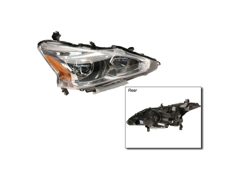 OE Replacement for w/ Bulbs 20132016 Nissan Altima Headlight Assembly Right for Nissan Altima