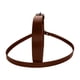 thumbnail image 1 of Cinturón colgante para sombrero de vaquero, soporte de almacenamiento para sombreros, cuero de PU, duradero, estante para cinturón colgante, perchero Marrón perfecl Soporte de almacenamiento para sombreros, 1 of 8