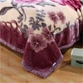 thumbnail image 4 of Lovote Luxurious Thick Heavy Fleece Blanket 2 Ply 4.4/6.6/7.7lb Printed Silky Soft Warm Blanket, 4 of 8
